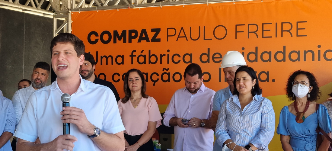 Prefeito João Campos discursou na solenidade de abertura