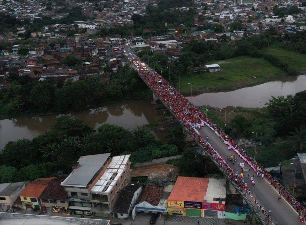 Procissão de São Lourenço Mártir, em São Lourenço da Mata