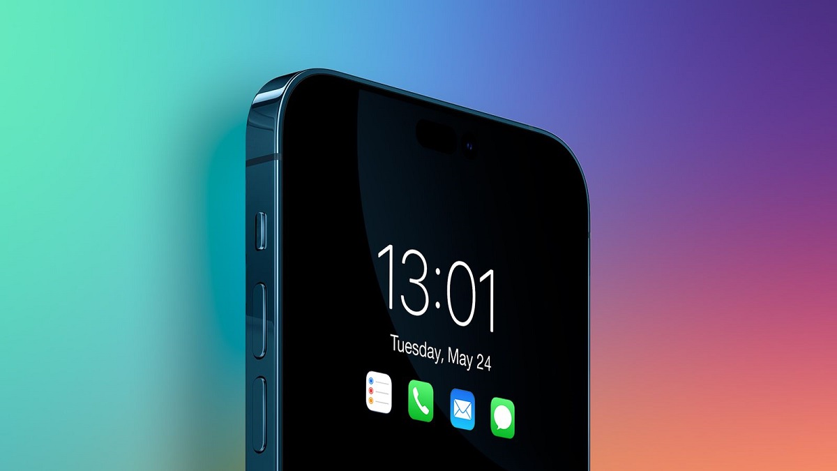 Renderização do iPhone 14