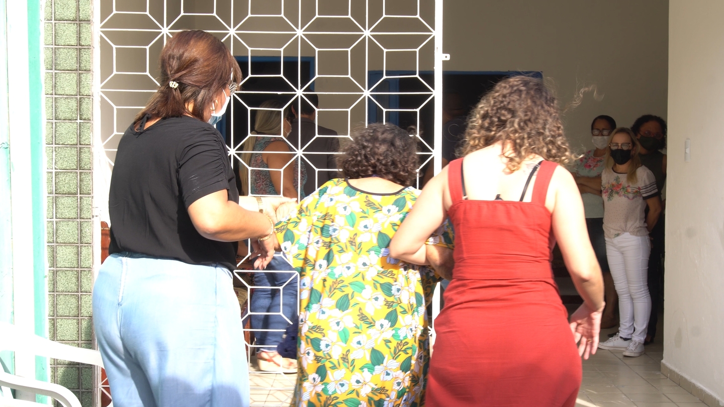 Paciente após sair de internamento psiquiátrico de longa permanência