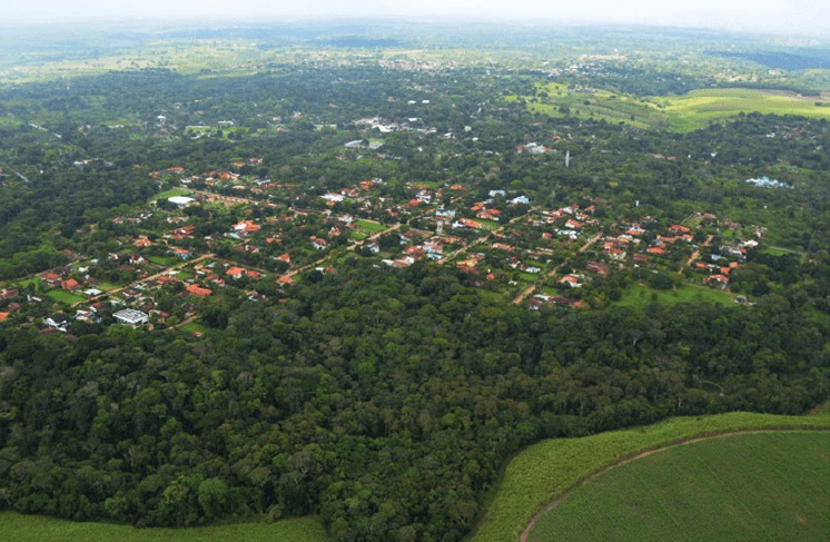 Vista aérea da APA Aldeia-Beberibe