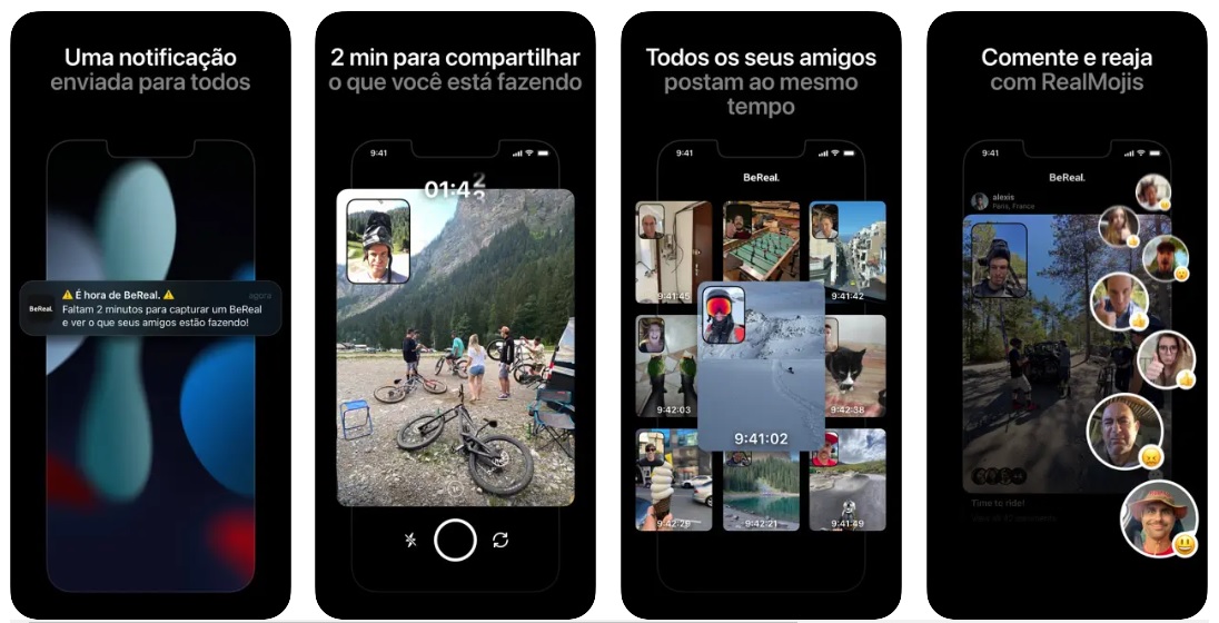 Aplicativo BeReal chega com proposta 'anti-instagram'