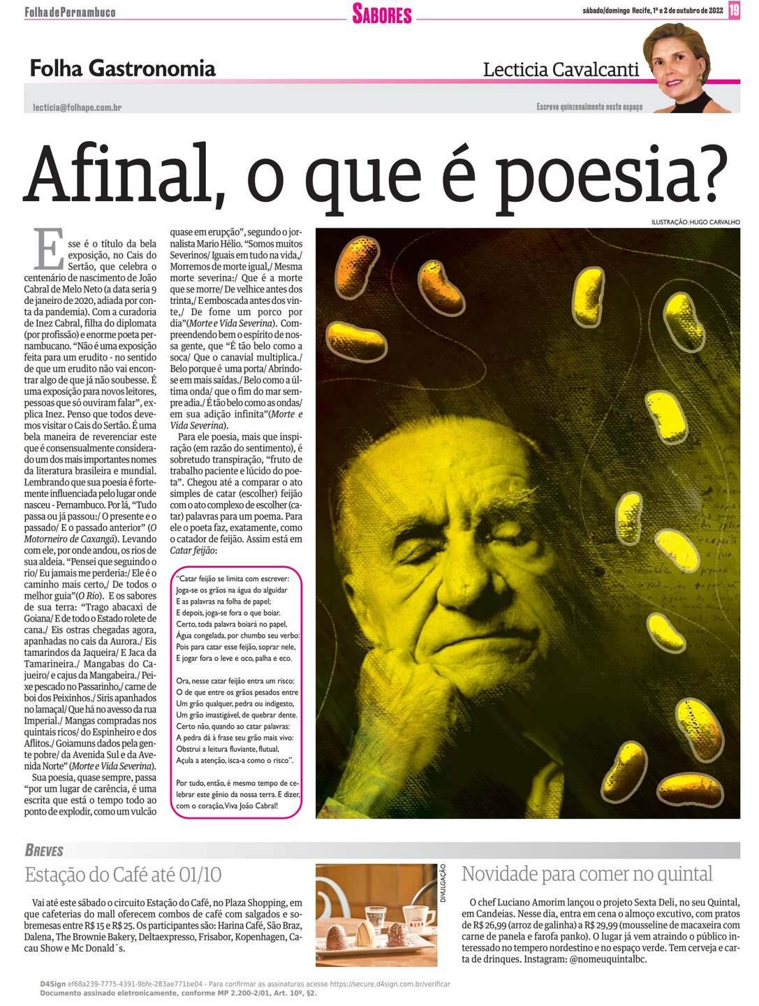 Catar Feijão, PDF, Poesia