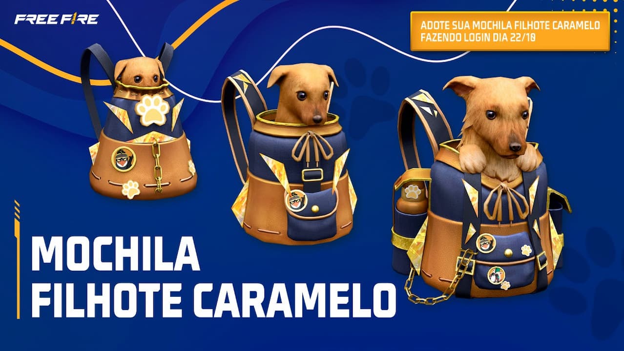 Mochila do Cachorro Caramelo, ícone brasileiro