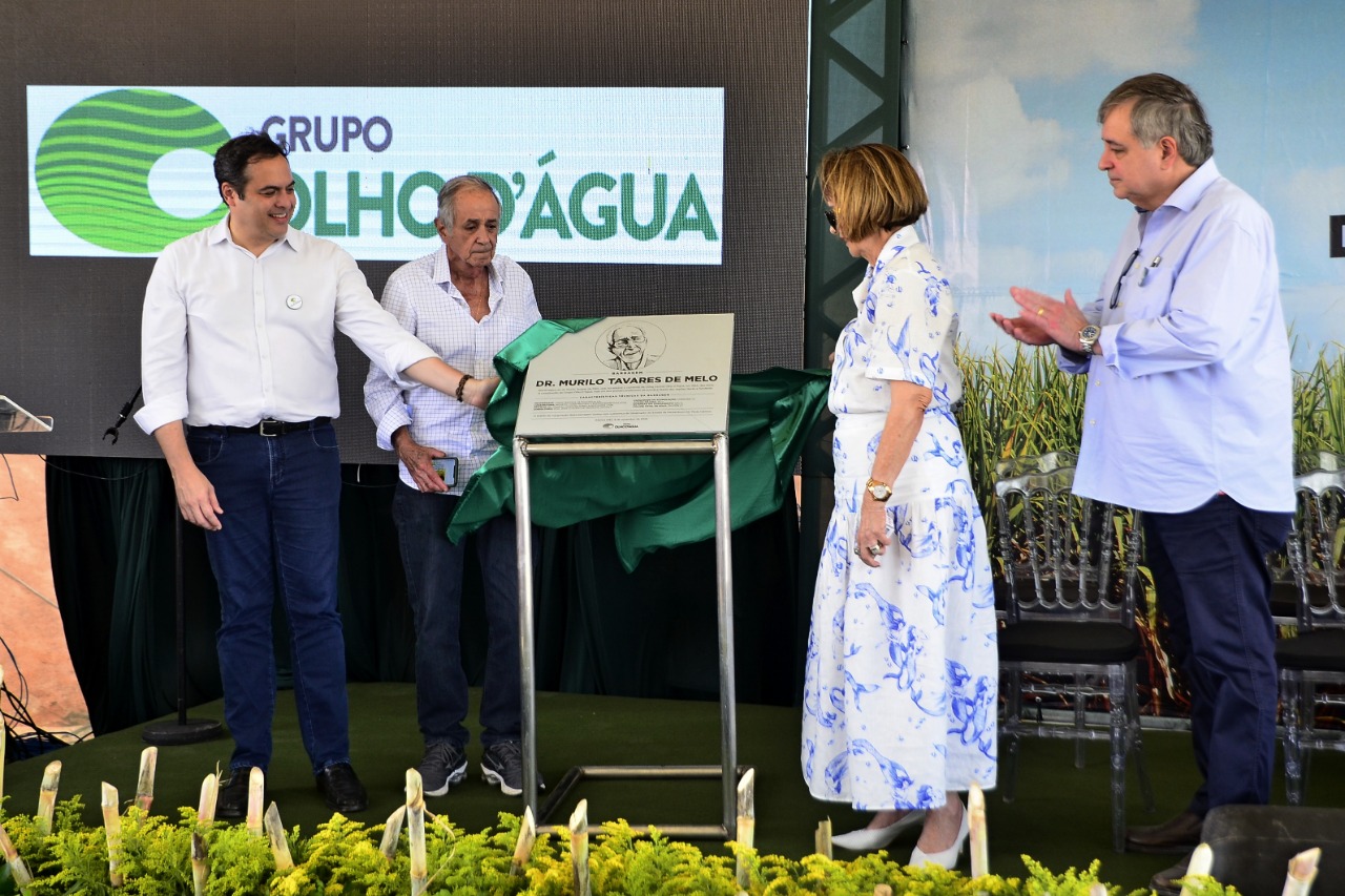 Inauguração da barragem Dr. Murilo Tavares de Melo 