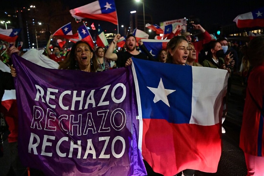 Nova proposta de Constituição foi rejeitada no Chile