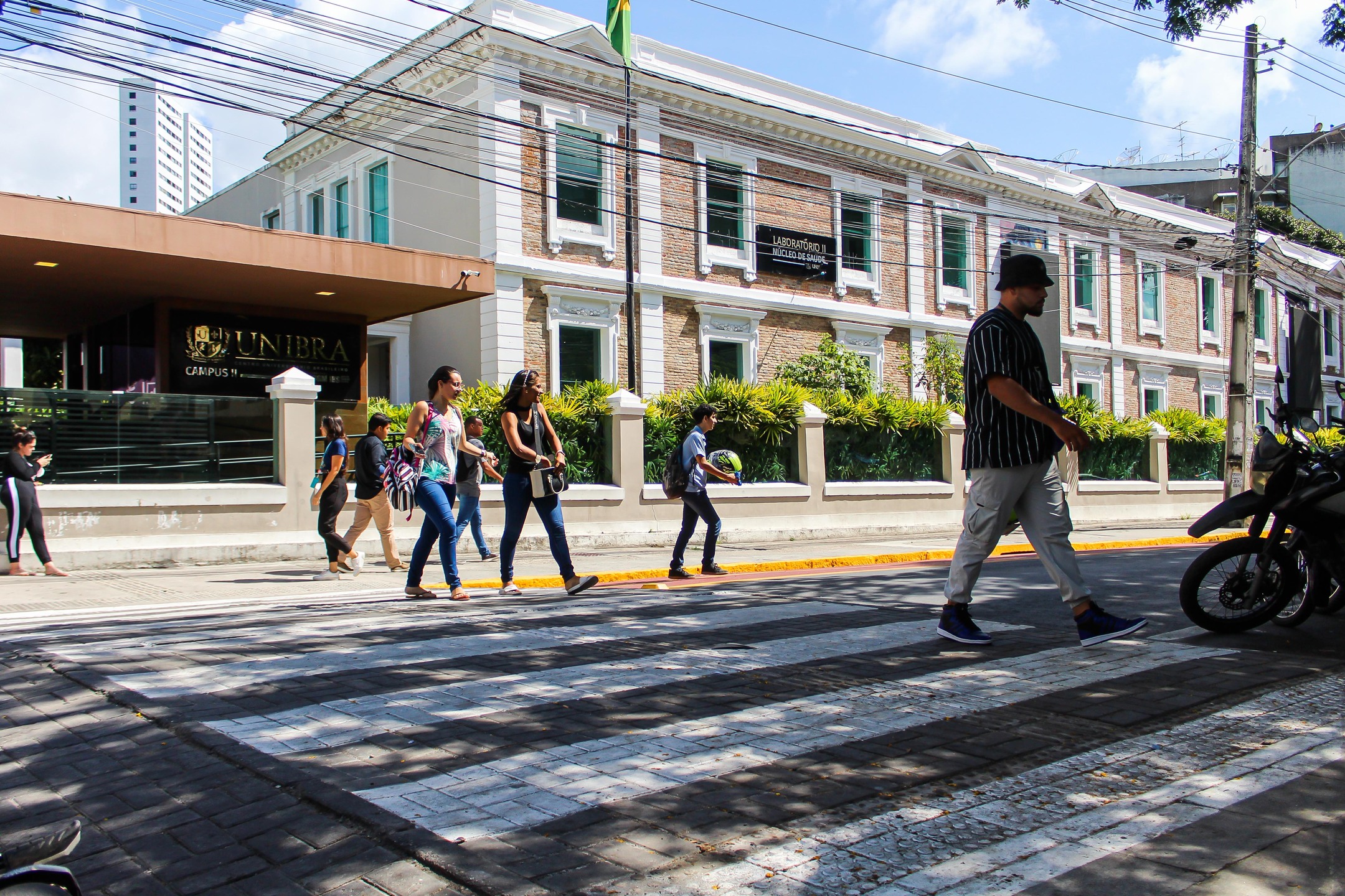 Rua padre Inglês, no bairro da Boa Vista 