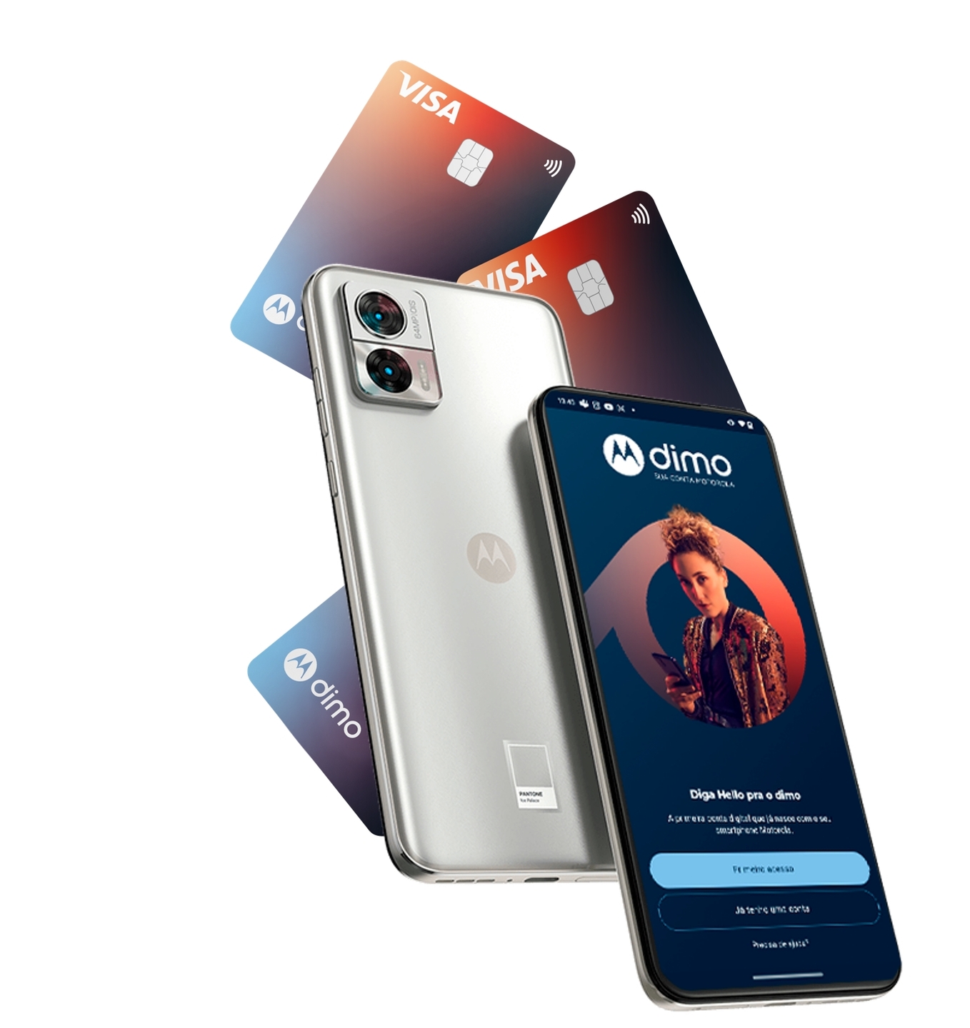 Motorola vira banco e lança conta digital grátis Dimo