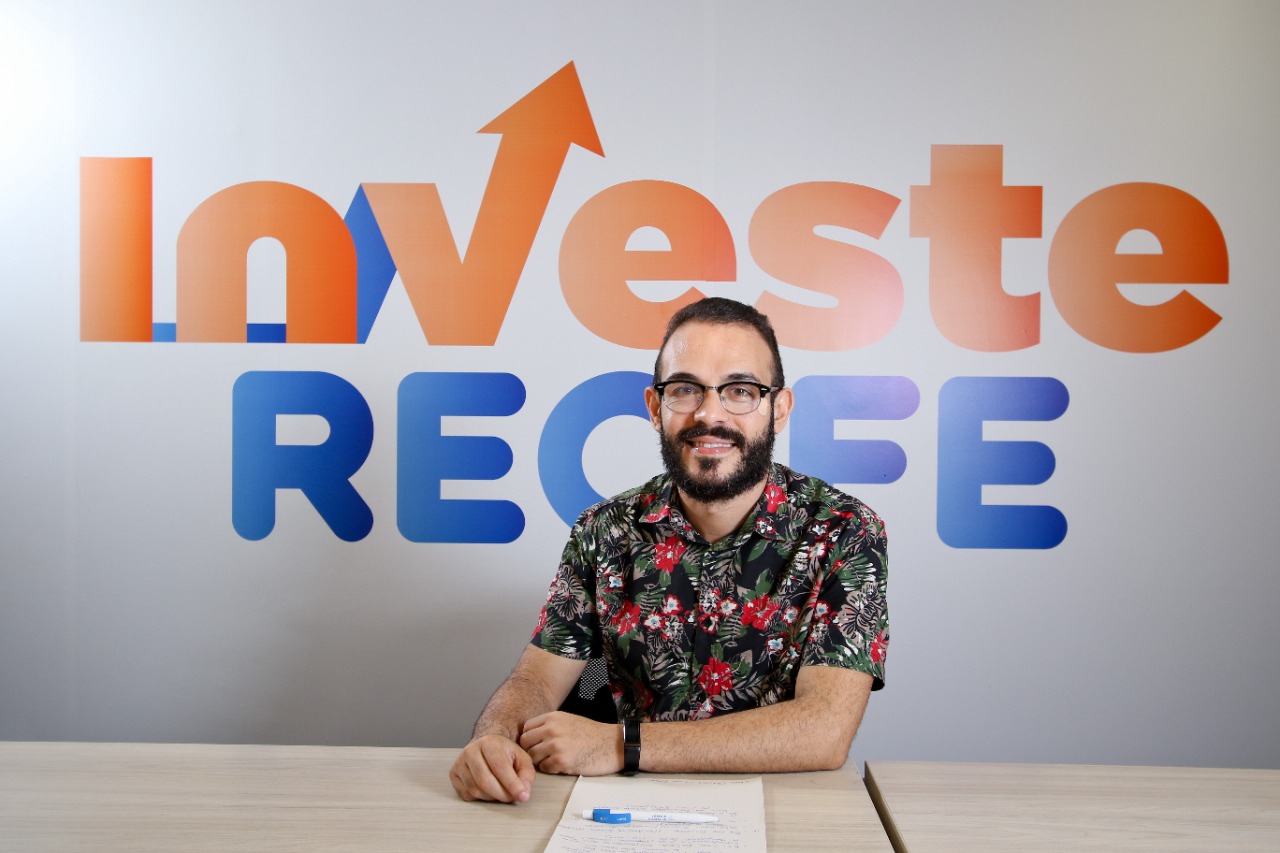 especialista em investimentos em sustentabilidade do Investe Recife - que é uma gerência da Secretaria de Desenvolvimento Econômico, Ciência, Tecnologia e Inovação (SDECTI), Thiago Araújo 