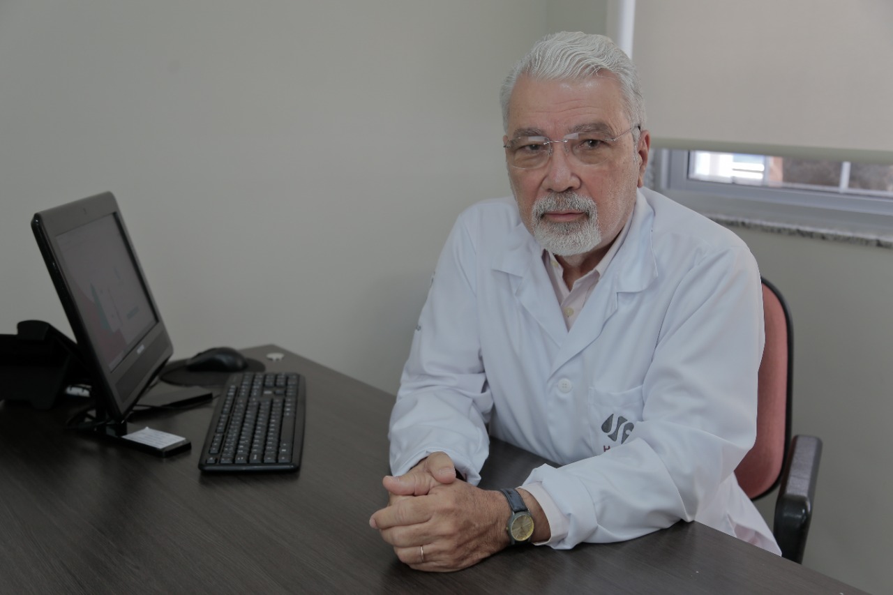 Marcelo Heráclio, dermatologista do Hospital Jayme da Fonte