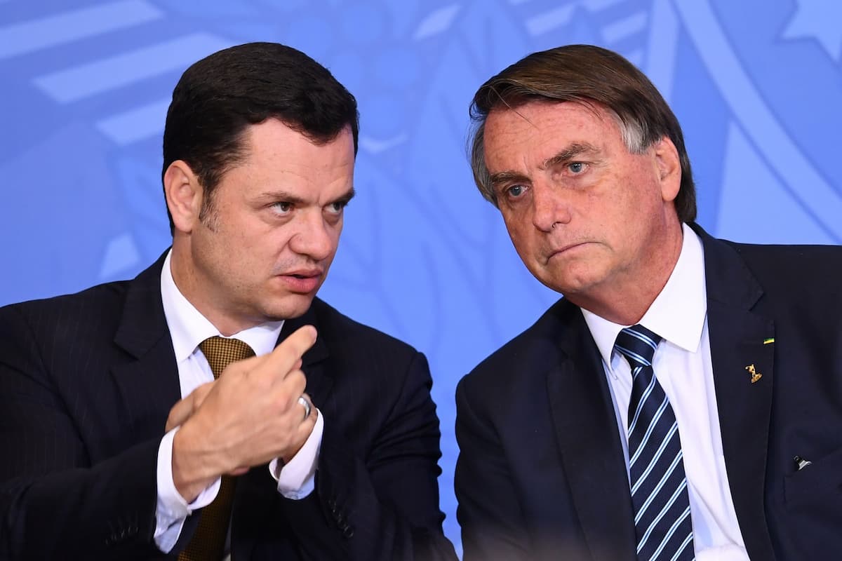 Anderson Torres e Jair Bolsonaro