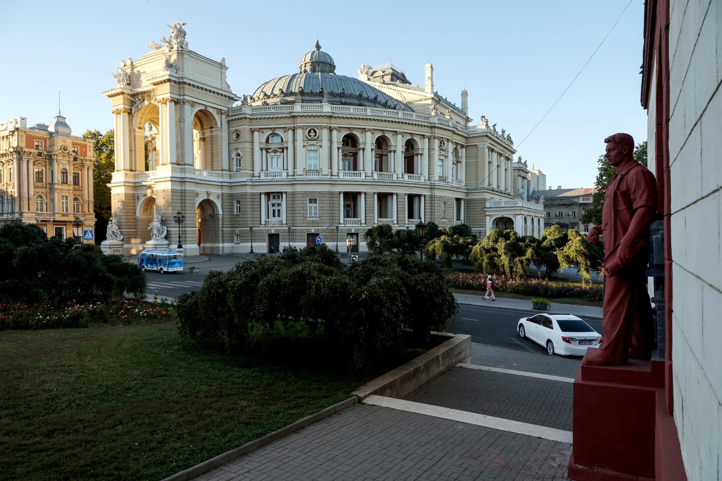 Odessa National Academic Theatre of Opera and Ballet na cidade ucraniana de Odessa