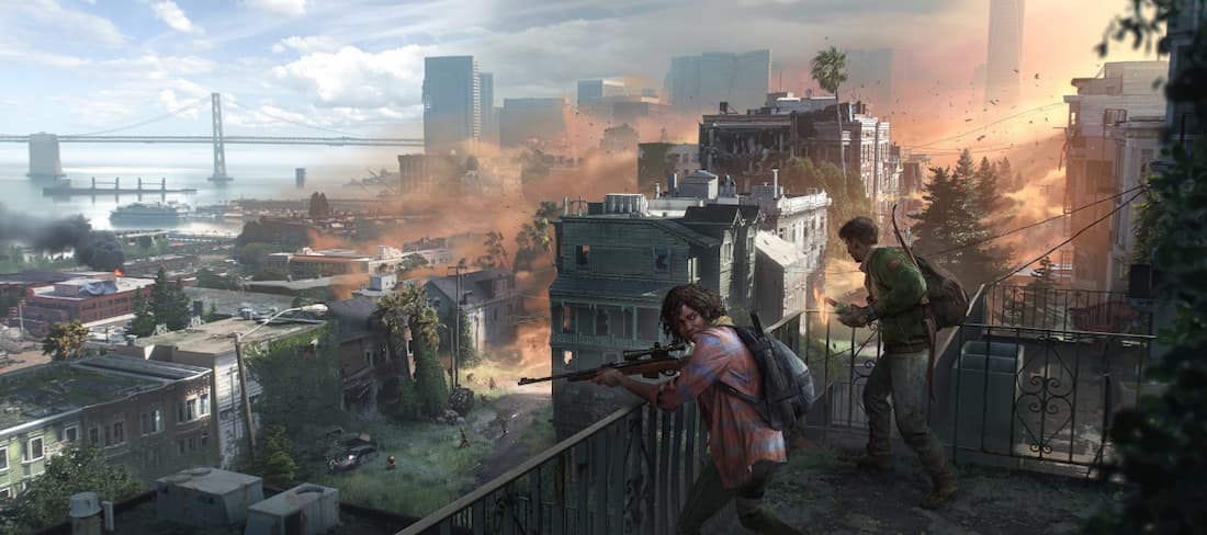 Arte conceitual multiplayer de The Last of Us