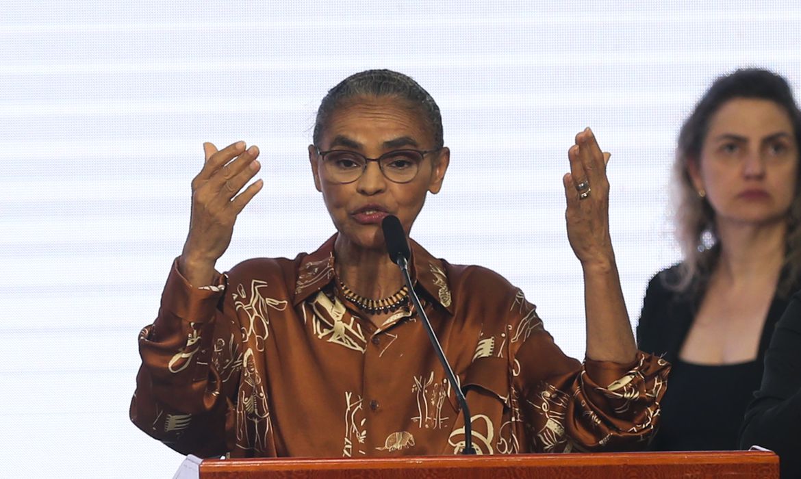  Marina Silva, ministra do Meio Ambiente e Mudança Climática