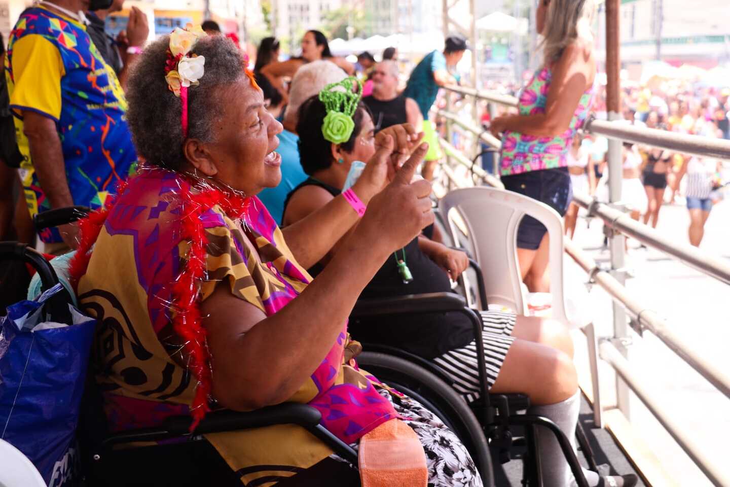 Carnaval do Recife 2023 garantiu folia com acessibilidade para pessoas com deficiência