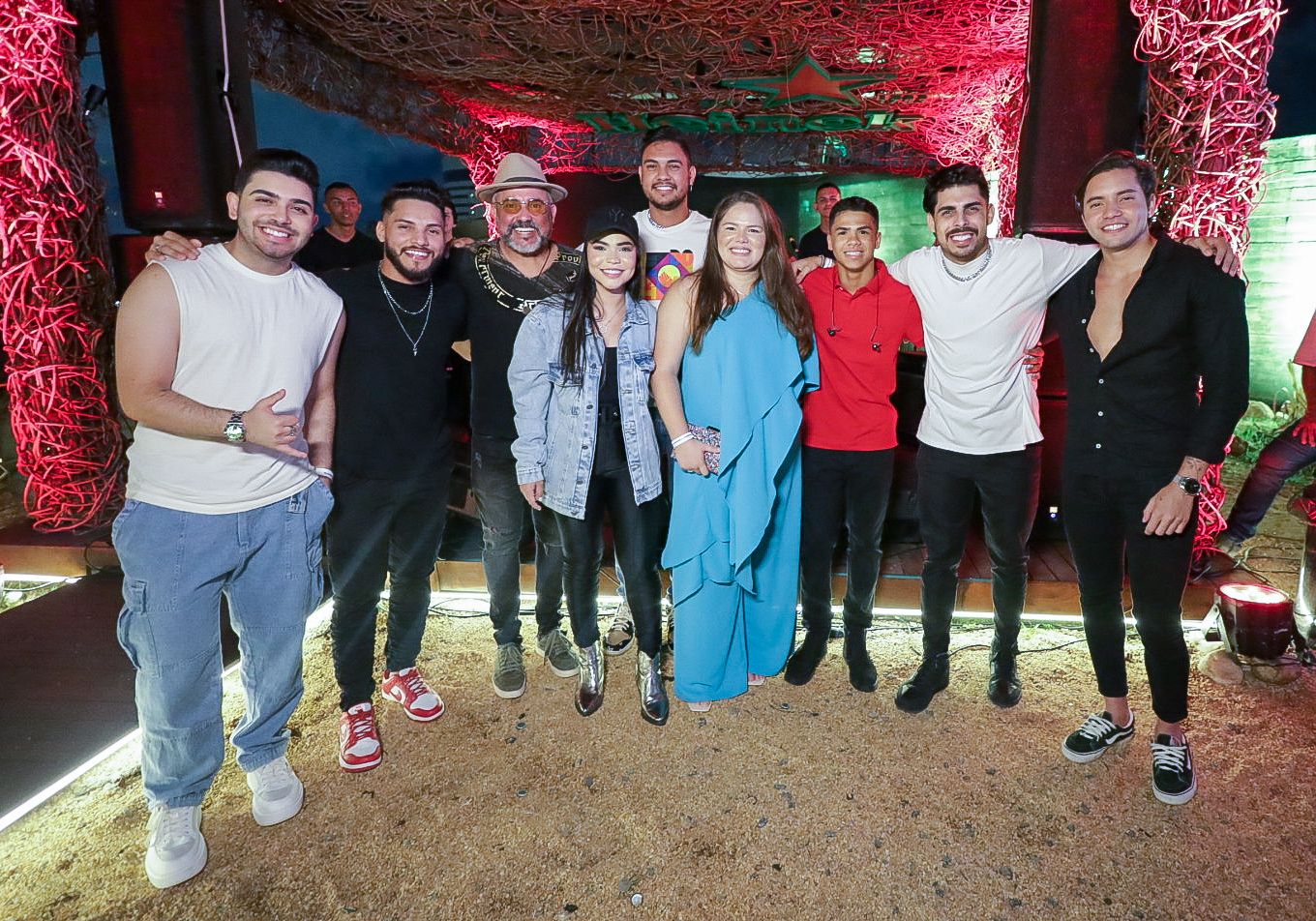 Nova geração de artistas da Luan. Lipe, Tinan, Geraldinho Lins, Vitória Freitas, Vitto Rodrigues, Bizay, Lucas Aboiador, Robby e Victor Santos.