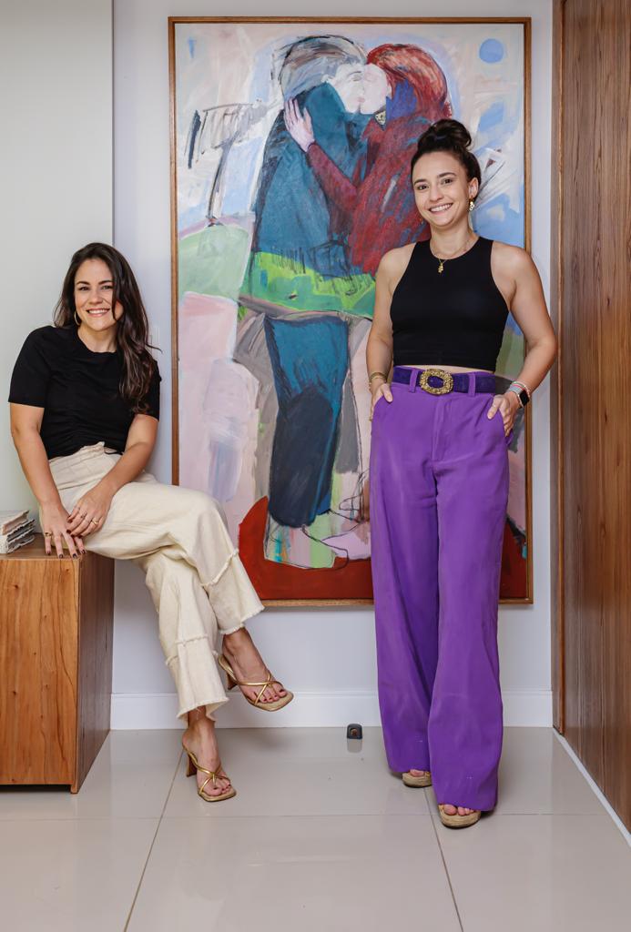 Camila Horta (esq.) e Eduarda Jungmann, da CaDu Arquitetura