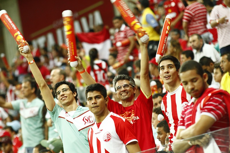 Torcida do Náutico na Arena de Pernambuco, em 2013