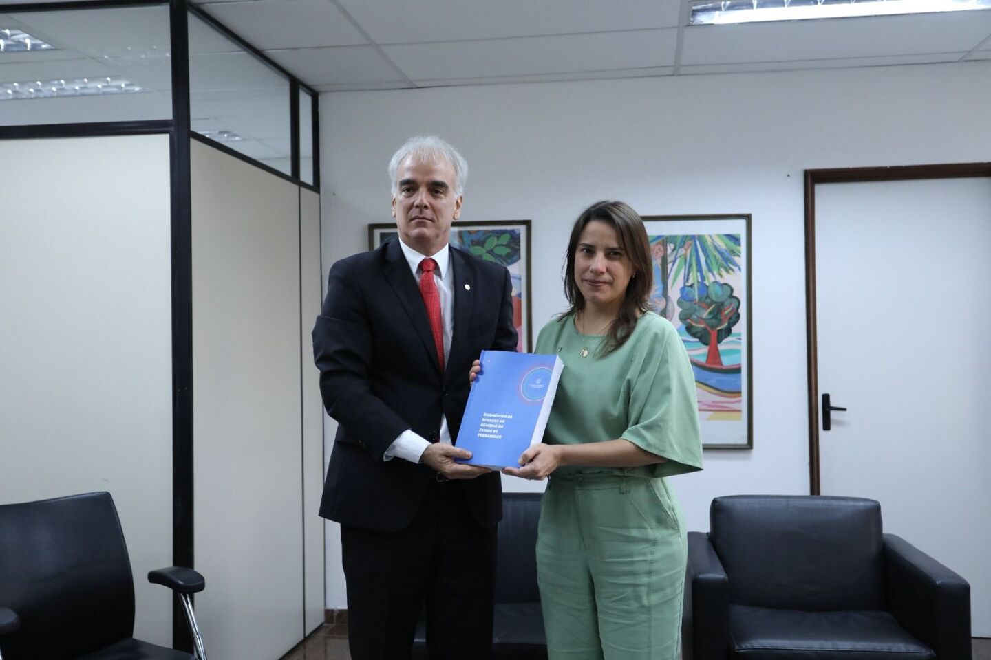 Raquel Lyra Entrega Diagn Stico Da Situa O Do Governo De Pernambuco Ao Minist Rio P Blico