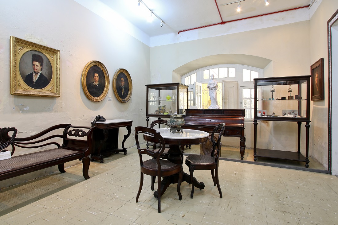 Acervo permanente à disposição do público