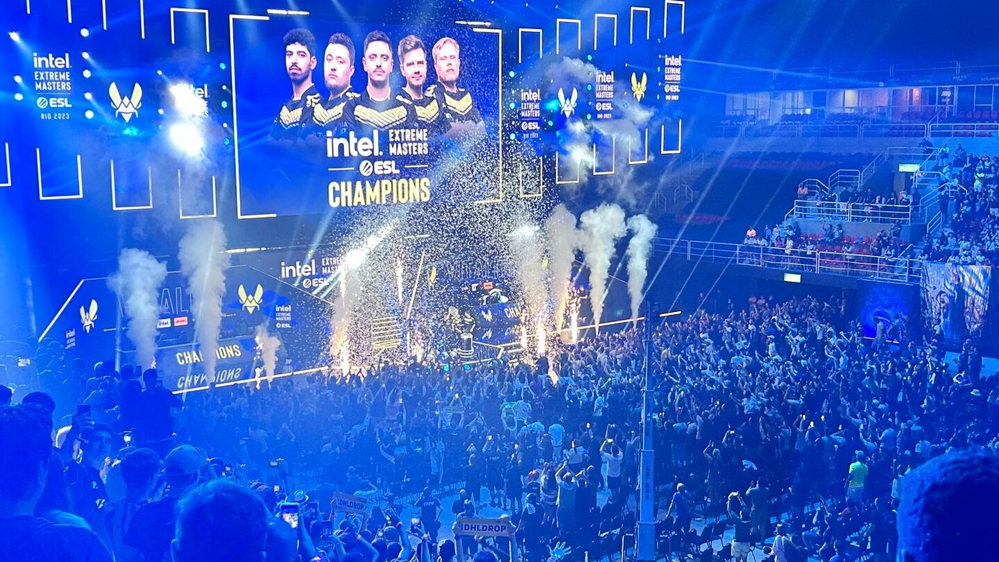 Team Vitality is victorious at Intel® Extreme Masters Rio 2023 and