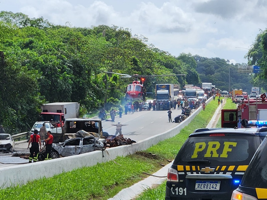 Acidente em São Lourenço