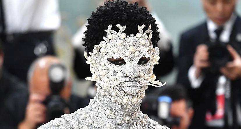 Lil Nas X durante o Met Gala