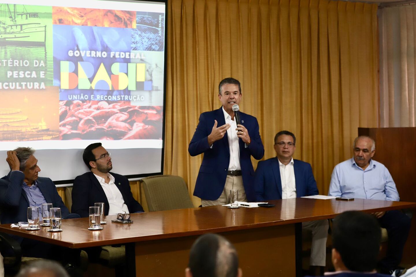 Posse do superintendente federal de pesca e aquicultura, Fábio Barros e Silva