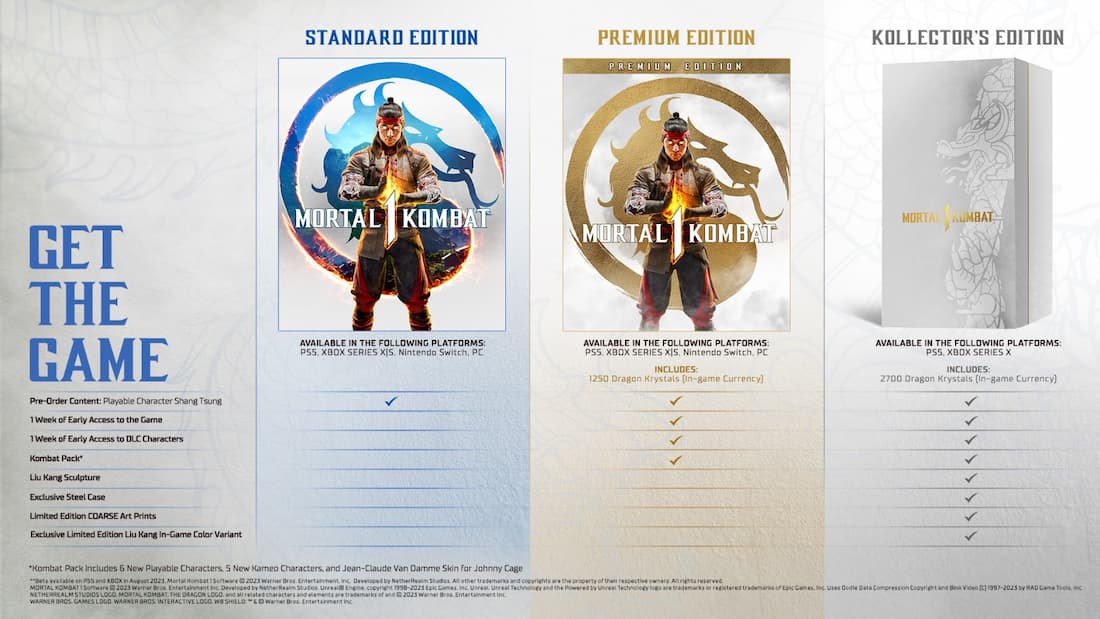 Jogo para PS5 Mortal Kombat 1 - Warner - Info Store - Prod