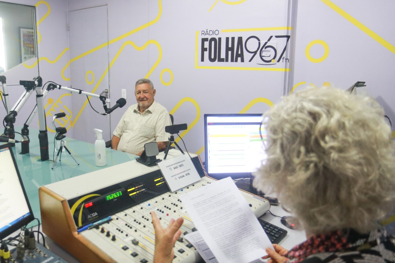 Luiz Maranhão Filho na Rádio Folha FM 