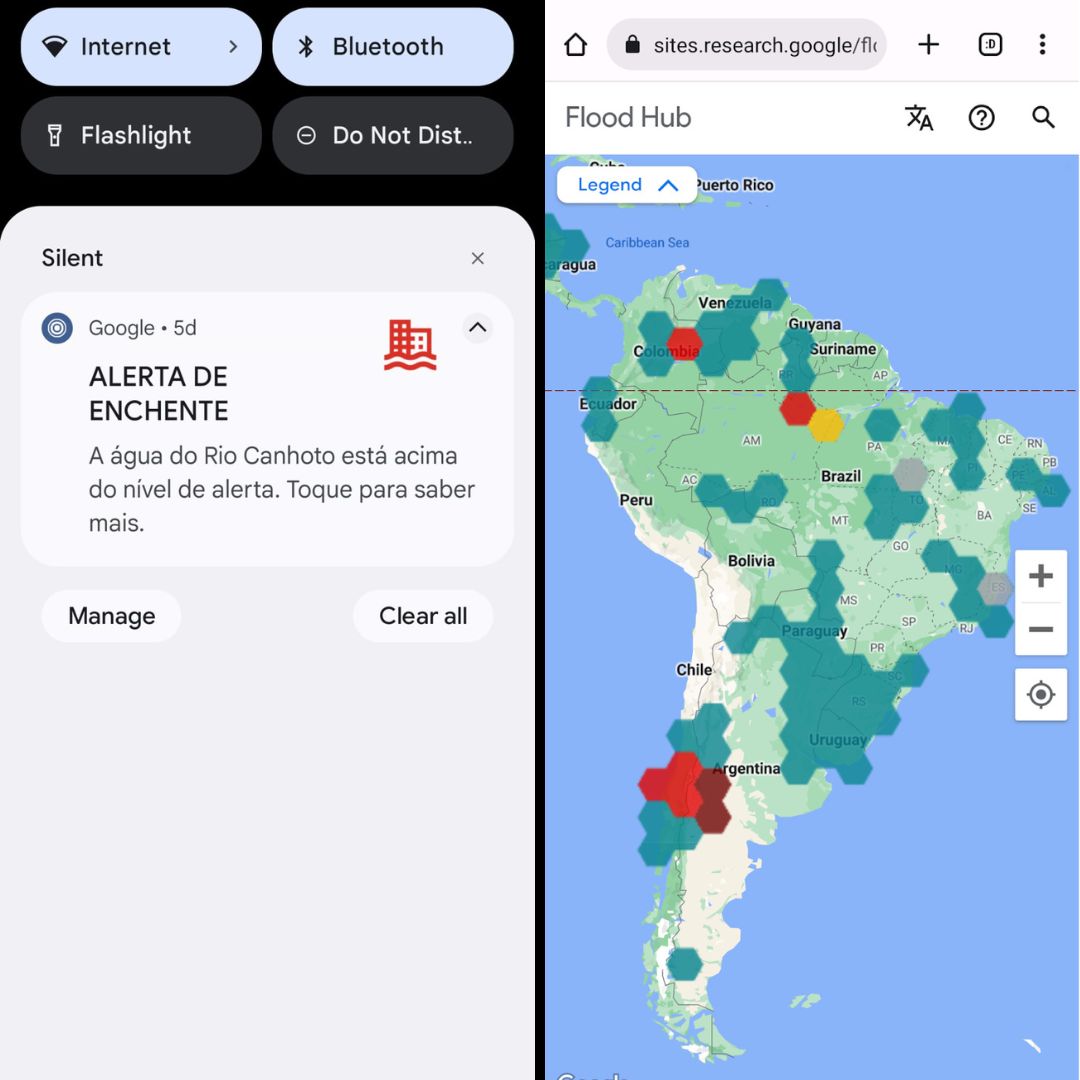 Google revela que usuários vão receber alertas climáticos nos celulares