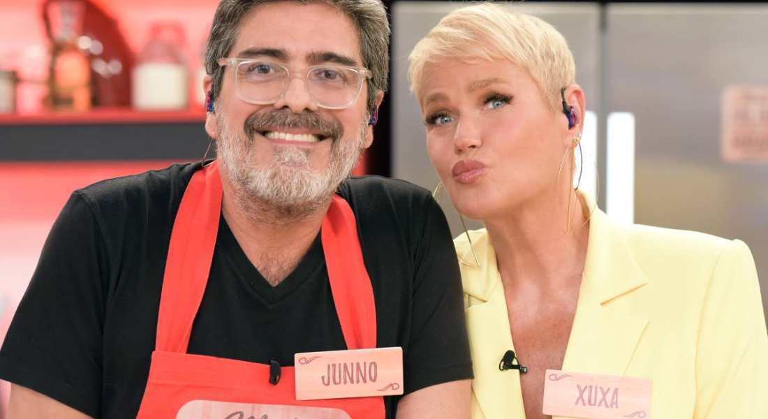 Xuxa e Junno Andrade