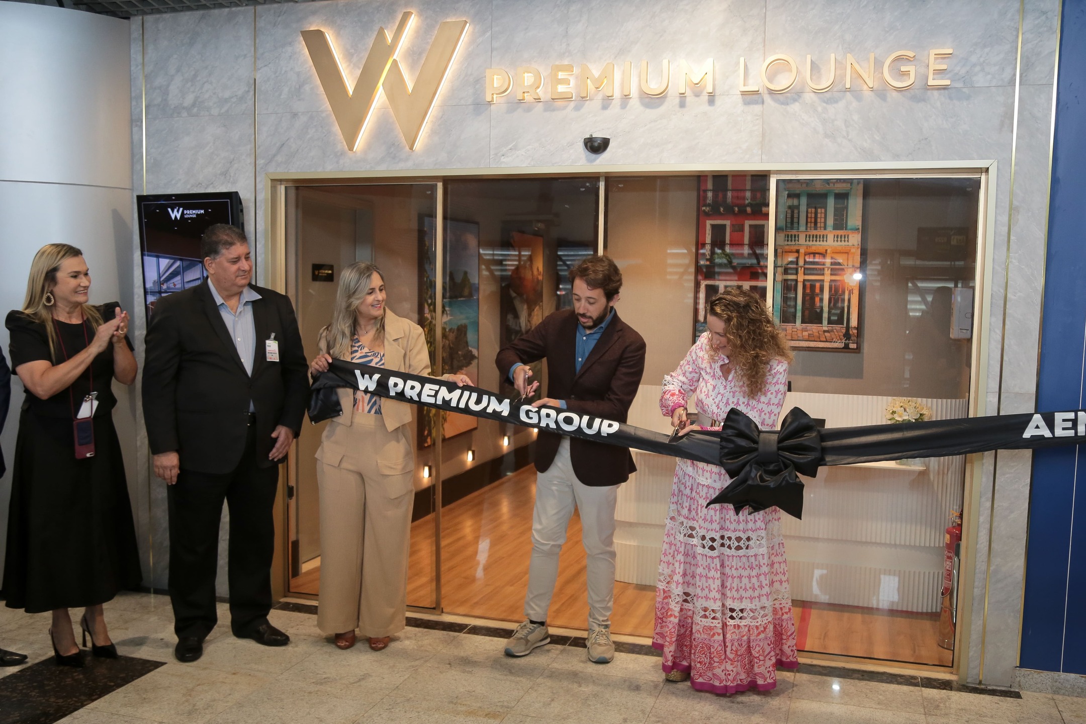 Inauguração do W Premium Lounge