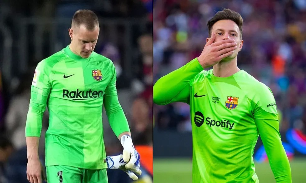 Ter Stegen, do Barcelona, fez transplante capilar 