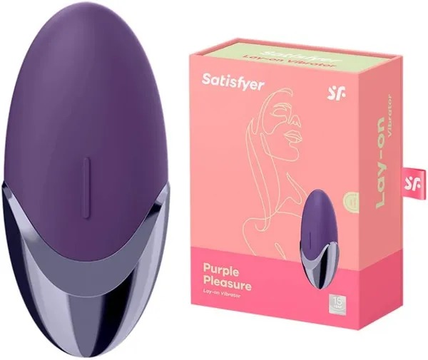 Vibrador Satisfyer tem design oval 