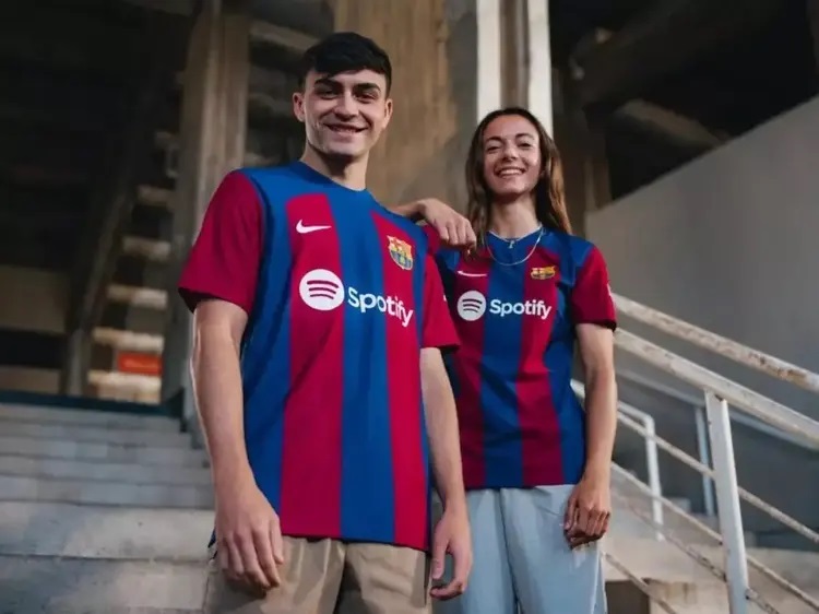 Nova camisa do Barcelona