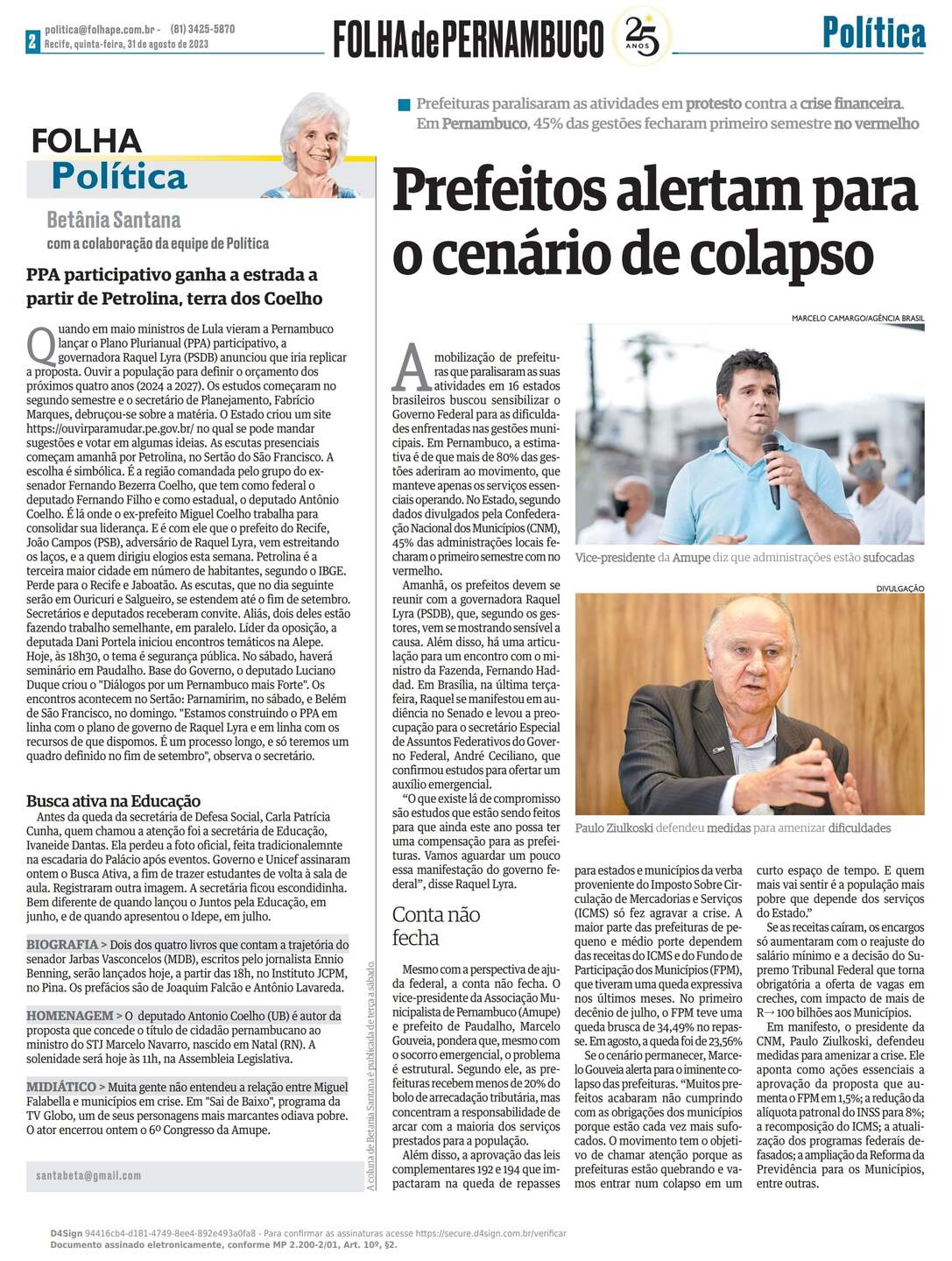 Folha de São Paulo (2023!01!31), PDF