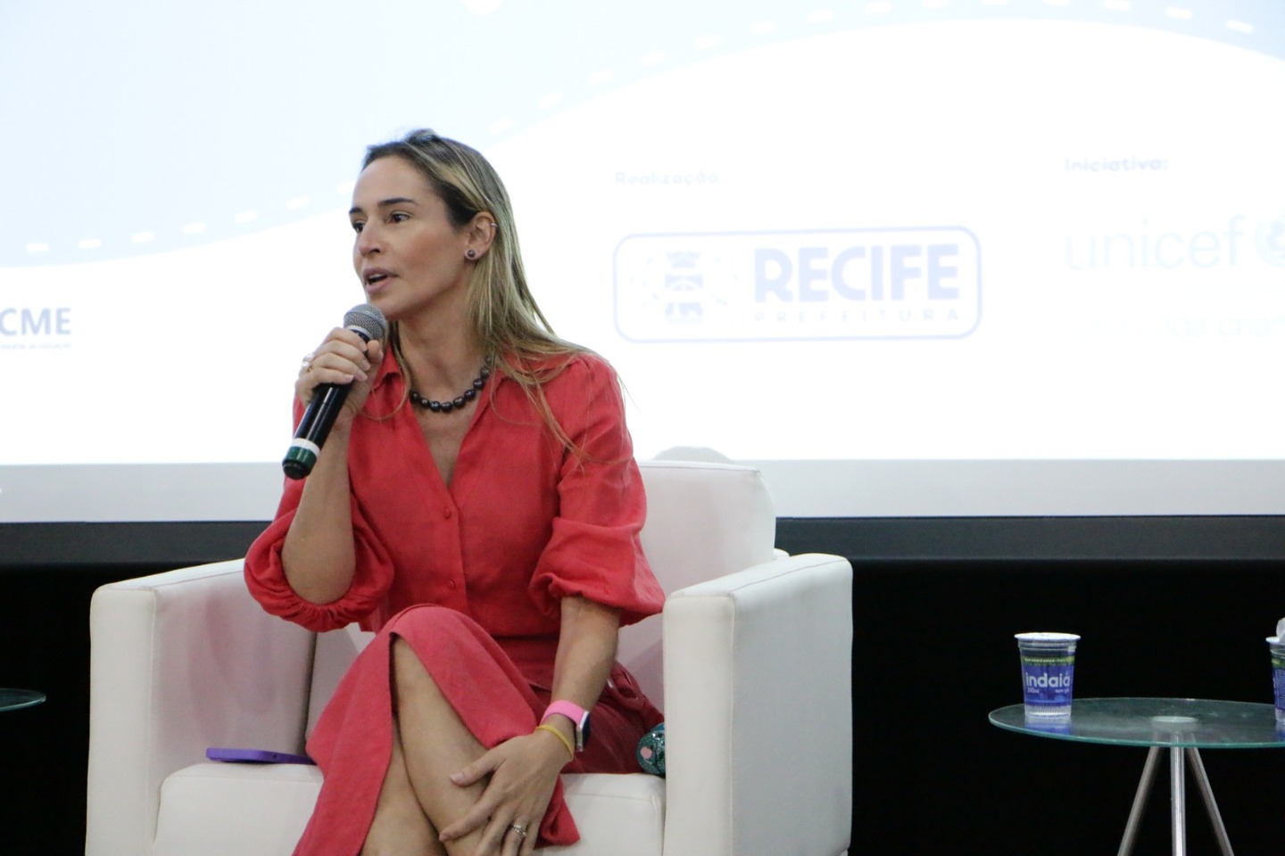 A vice-prefeita do Recife, Isabella de Roldão (PDT)