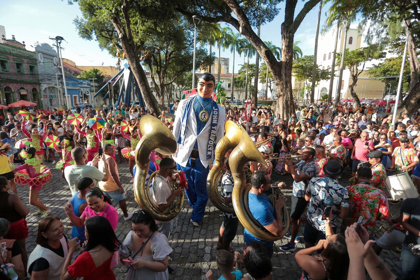 Arrastão do Frevo, no Recife Antigo