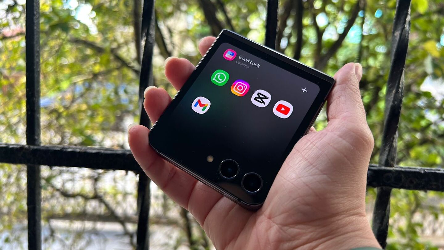 Aplicativo Good Lock permite colocar outros apps na tela externa do Galaxy Z Flip 5, da Samsung