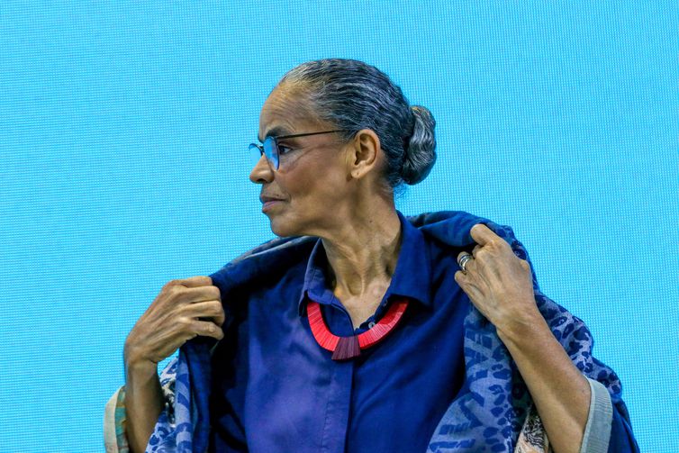 A ministra do Meio Ambiente, Marina Silva