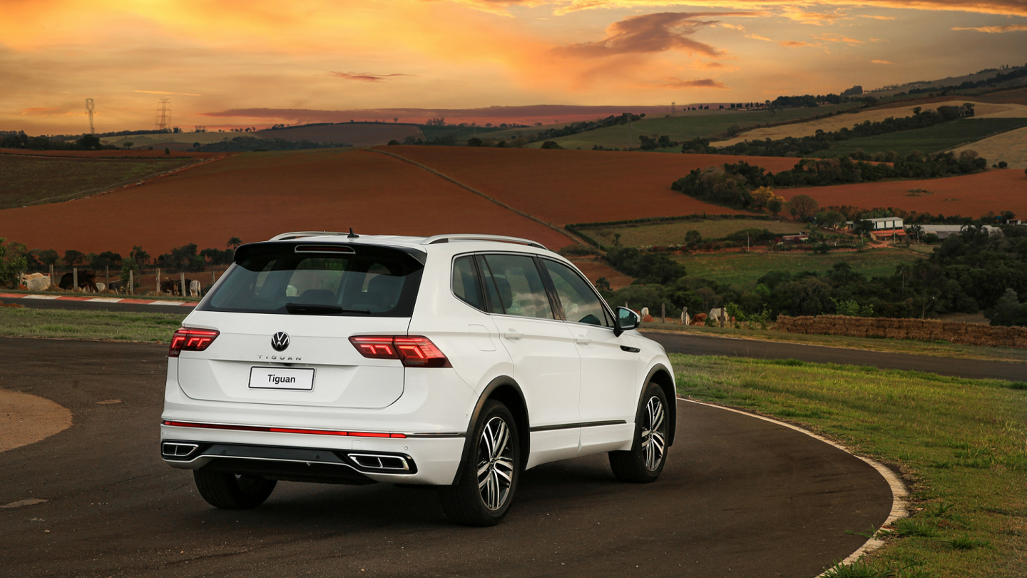 Novo Tiguan Allspace.