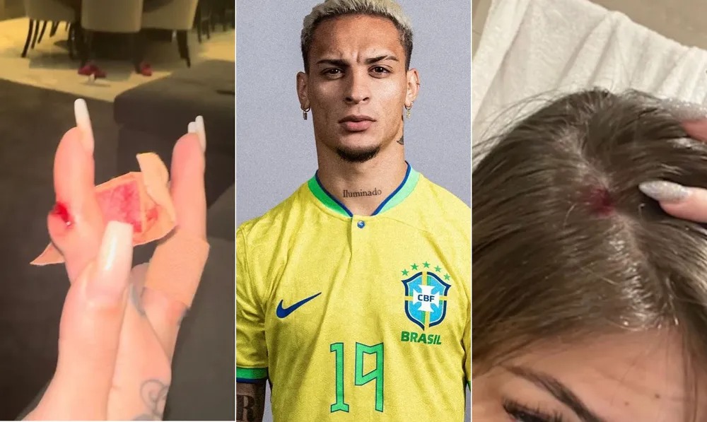 Gabi Cavallin denunciou Antony, do Manchester United, por violência doméstica