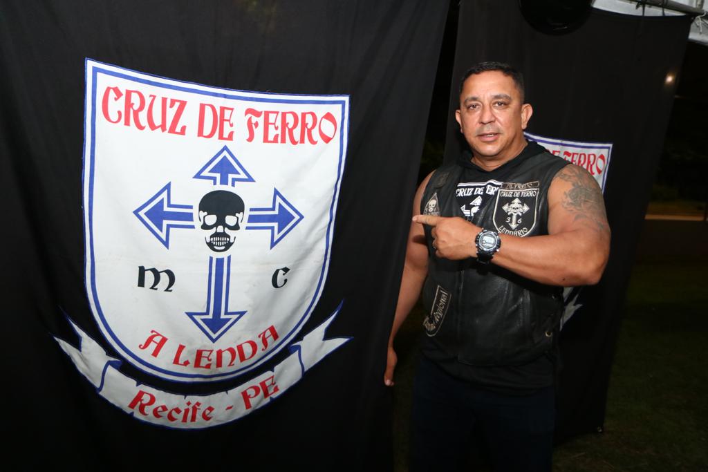 Coordenador Nacional do Cruz de Ferro Moto Clube Brasil, Alfredo Lacerda. 