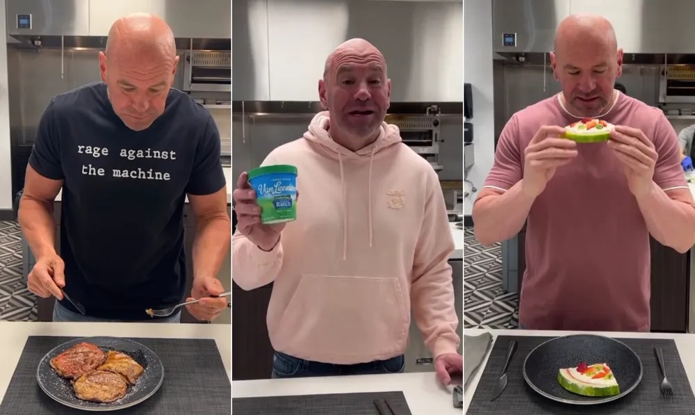 Dana White compartilha receitas nas redes sociais