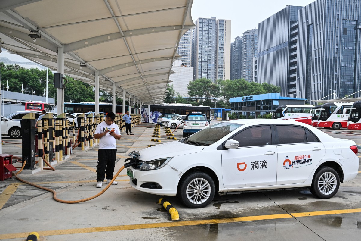 Estação de carregamento de Antuoshan em Shenzhen