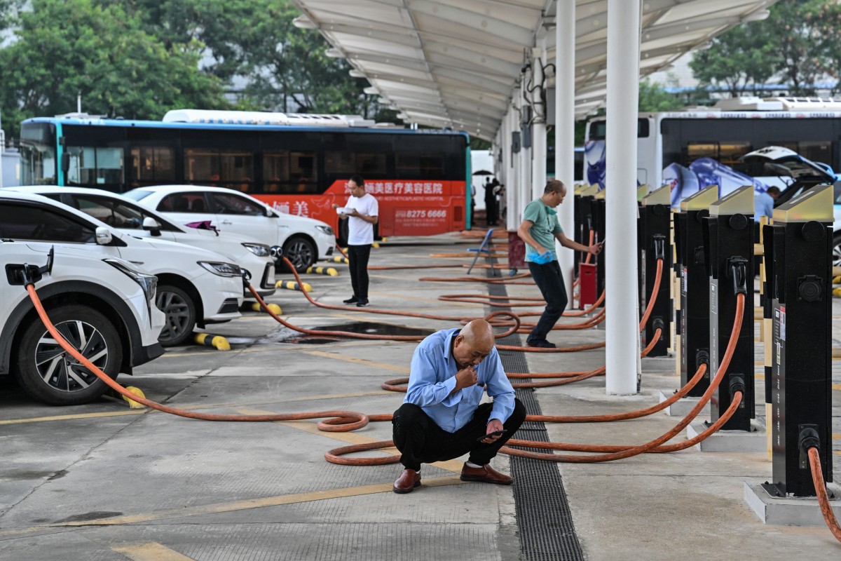 Estação de carregamento de Antuoshan em Shenzhen