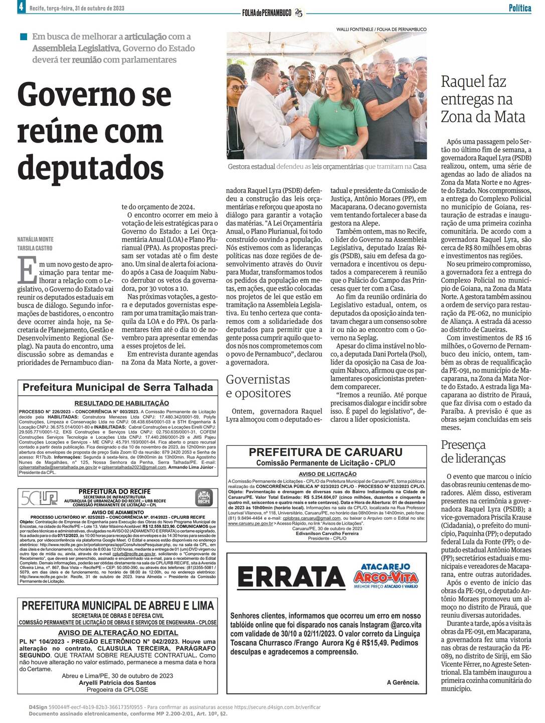 Folha de São Paulo (2023!01!31), PDF