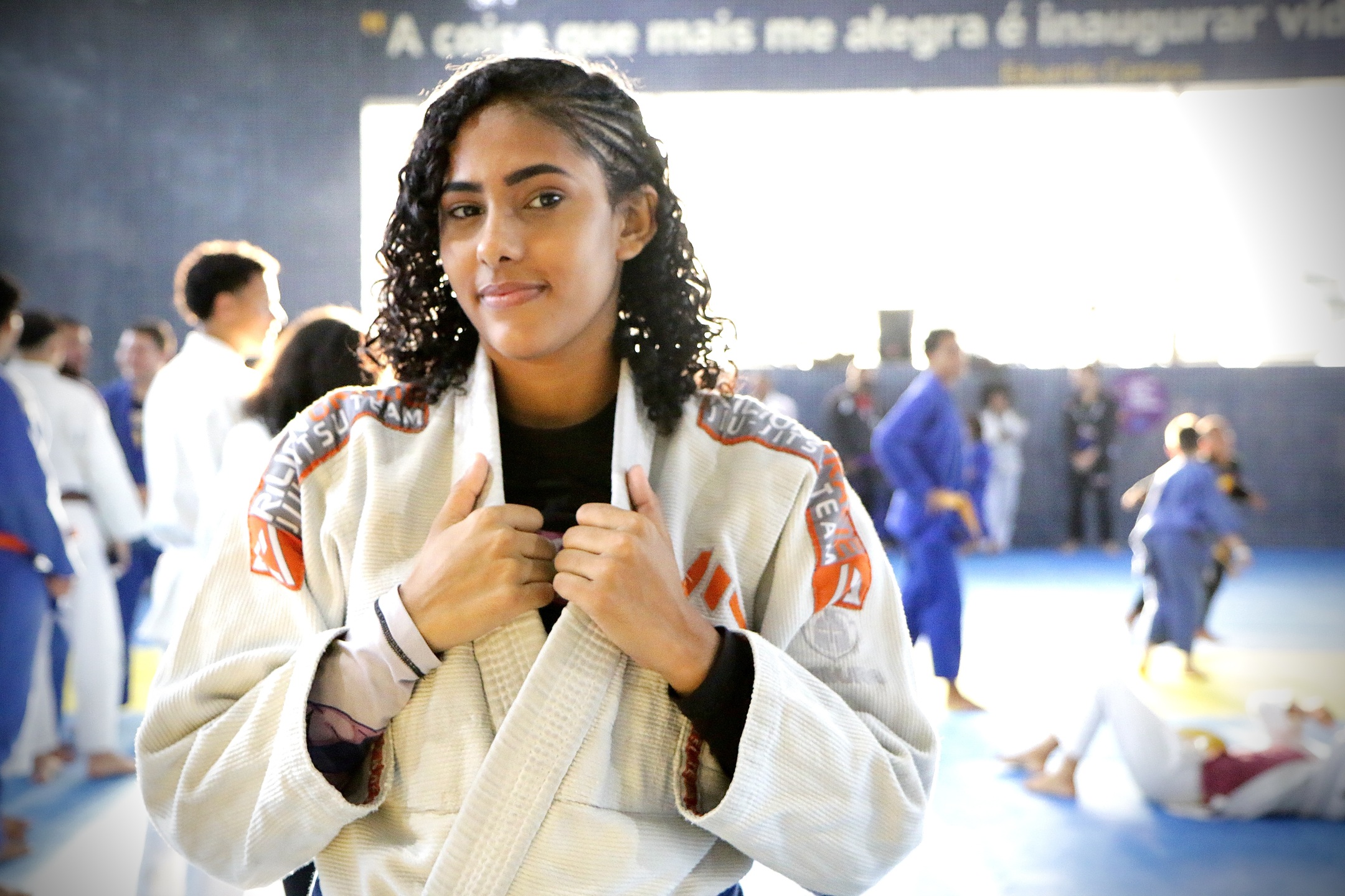 Jacilene Kelly, atleta de Jiu-Jitsu e Judô do Compaz Eduardo Campos 