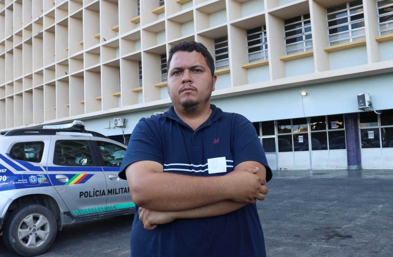 Rafael, pai da criança, conversou com equipe da Folha de Pernambuco